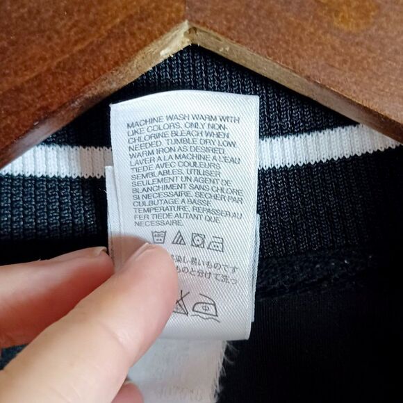 The North Face A5 Series Women M Black White Retro Track Jacket Zip Athletic Y2K - Picture 8 of 8